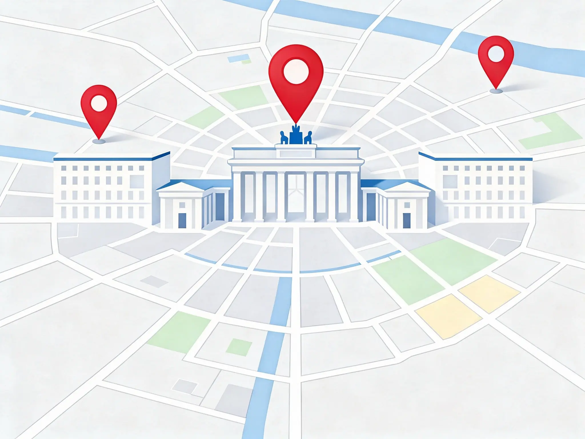 Liefer- & Montagegebiet Glaserei Berlin – Übersicht Bezirke