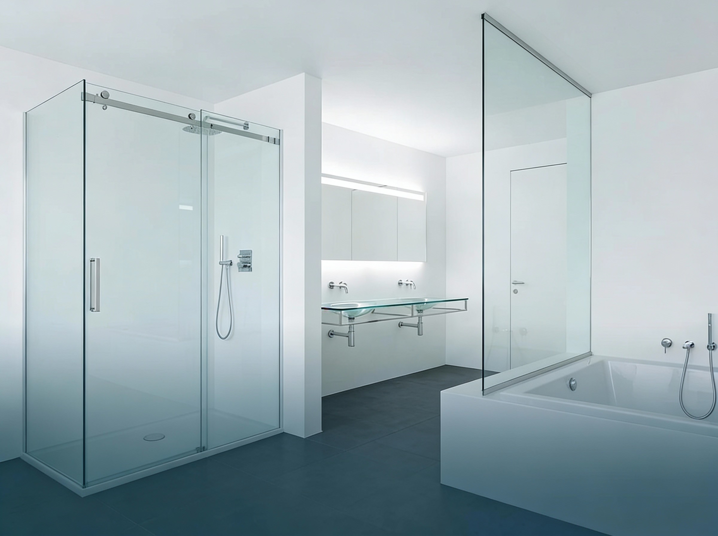 Glas für Bad und Dusche – moderne Lösungen nach Maß