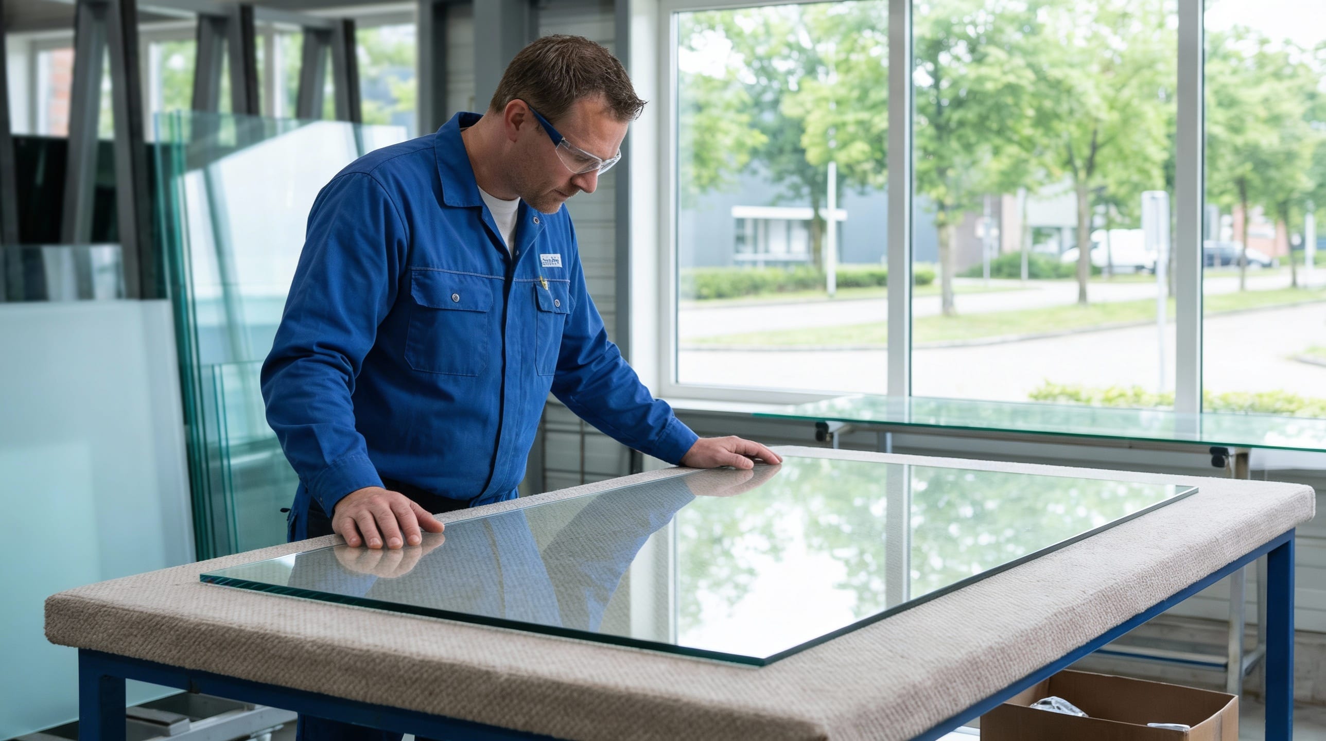 Sichtschutzglas – satiniert für Privatsphäre