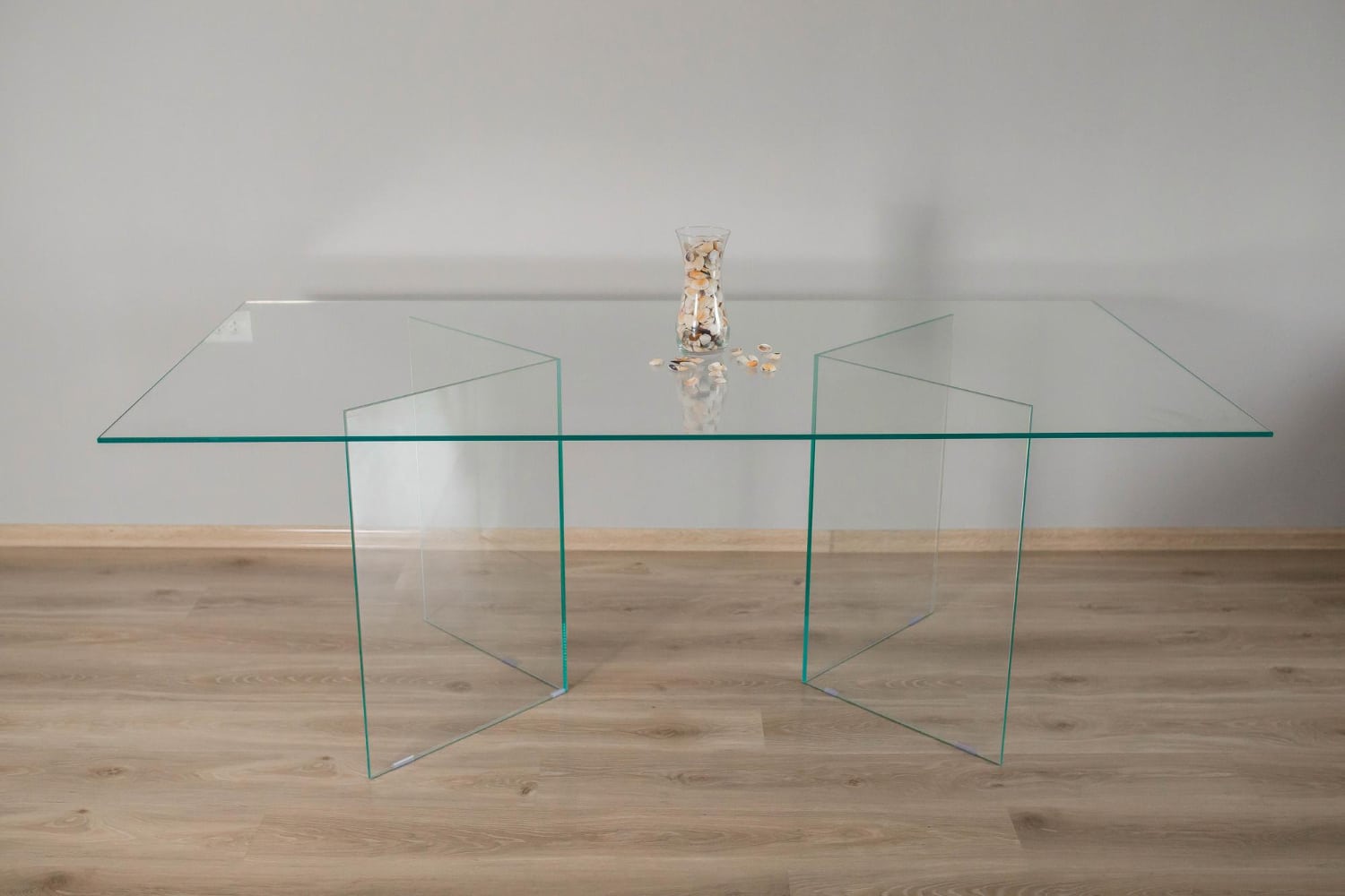 Tischplatte aus Glas – Schreibtisch nach Maß